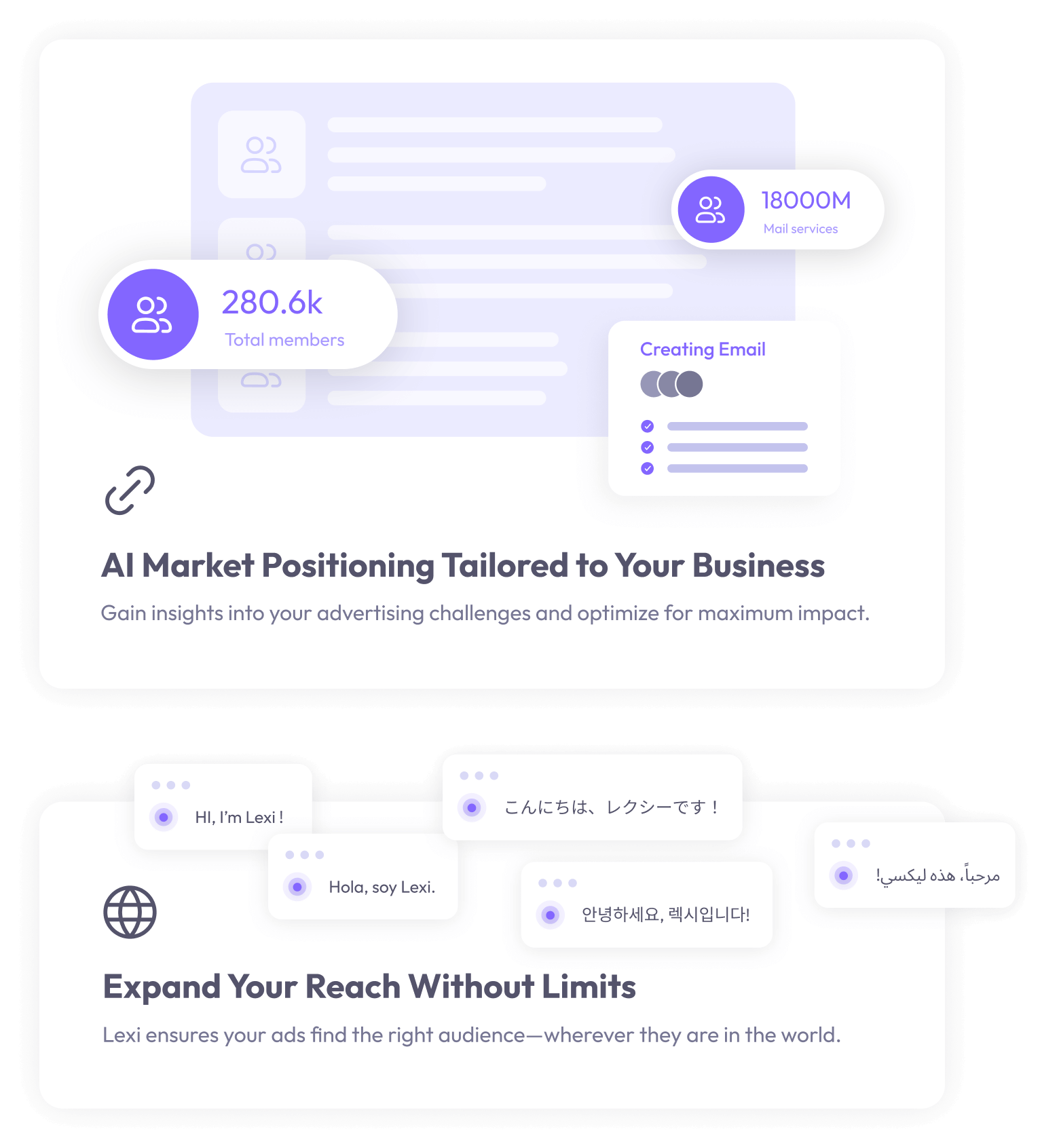 AI Market Positioning and Expand Your Reach Dashboard